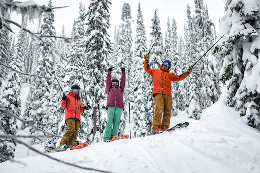Skiing the Powder Highway | DRYSURE