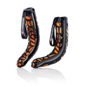 Orange and Black Drysure Extreme boot dryers on a white background.