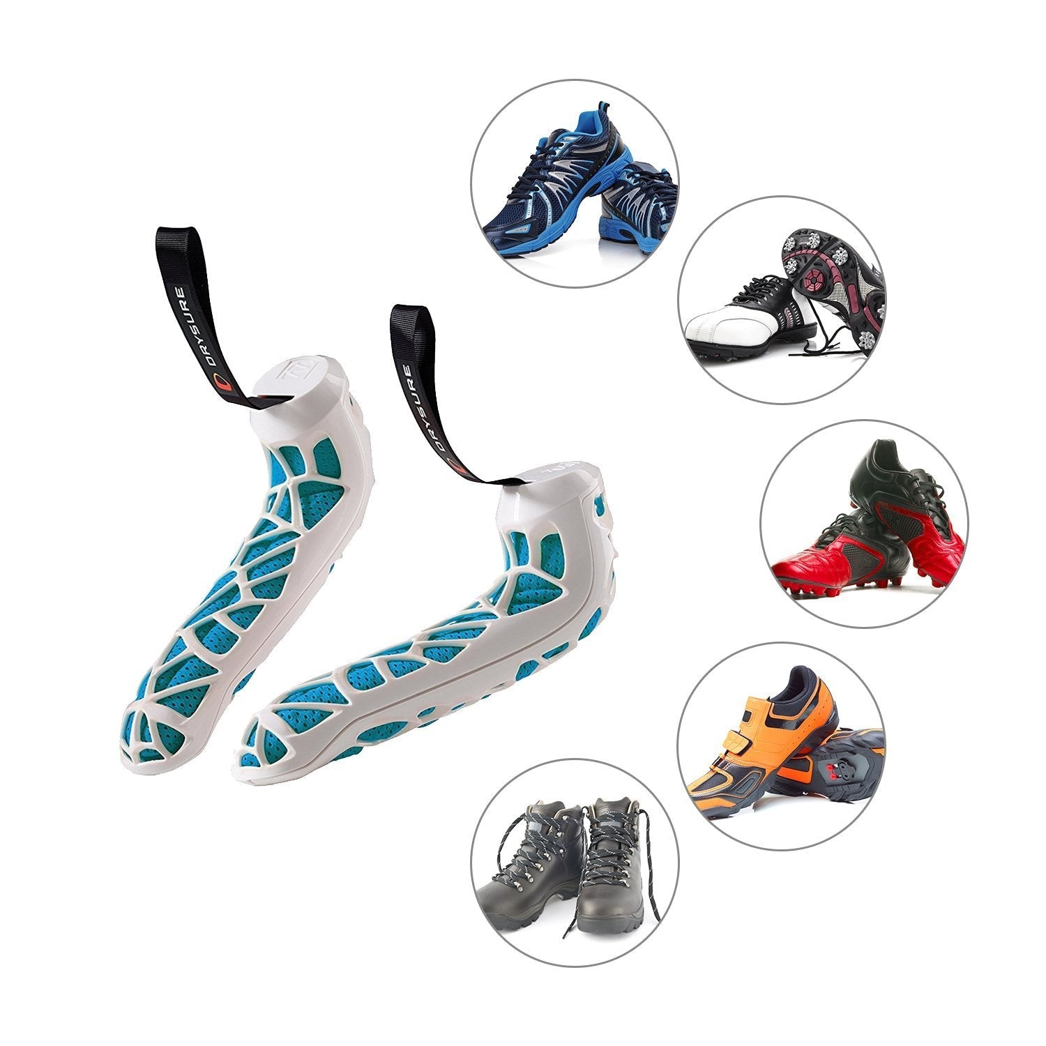 Drysure Active the Non Electric Shoe Dryer Black & Black DRYSURE